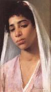 Franz Xaver Kosler Femme fellah egyptienne (mk32) oil painting reproduction